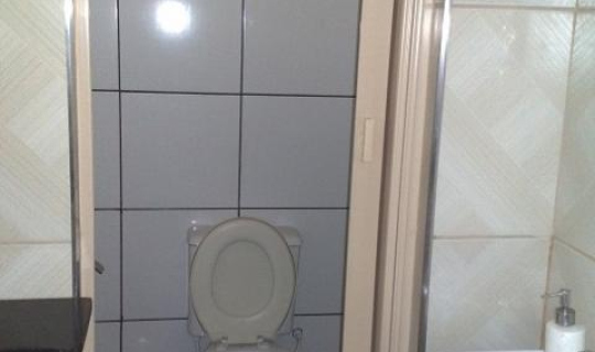 banheiro com forro de PVC, com lavatrio externo FotoID 49640